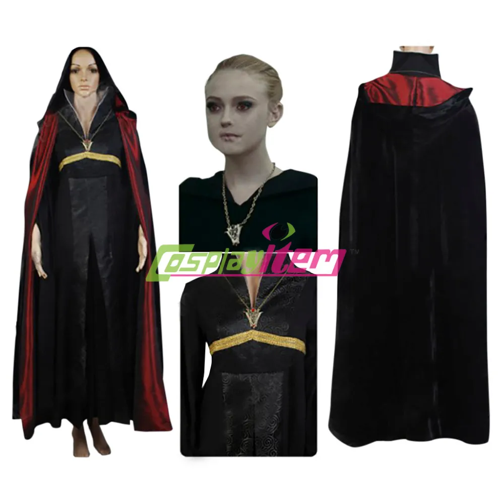 Crepusculo Amanhecer Jane Volturi Outfit Costume Dress Cosplay Cosplay Costume Volturi Costumejane Costume Aliexpress