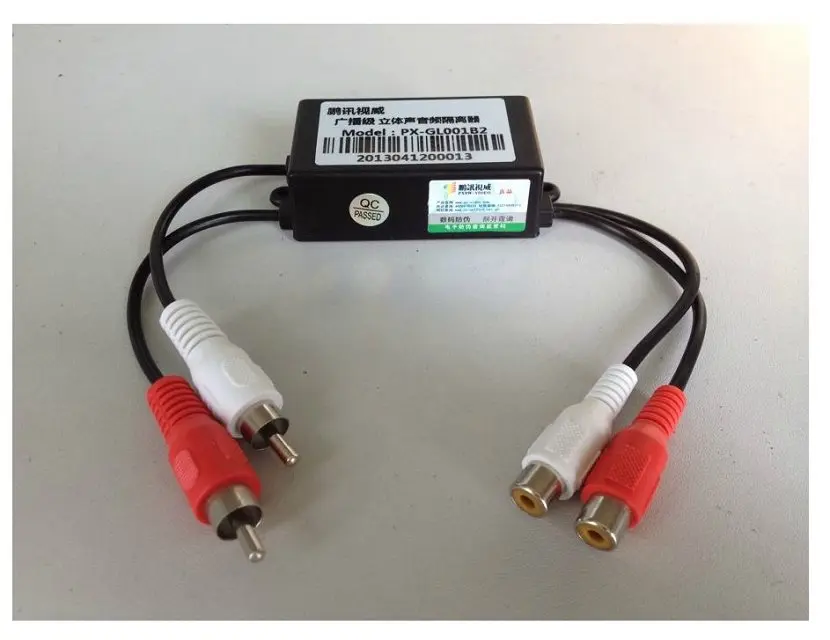 

Audio isolator PX-GL001B2 audio filtering noise cancellation current acoustic anti-jamming device