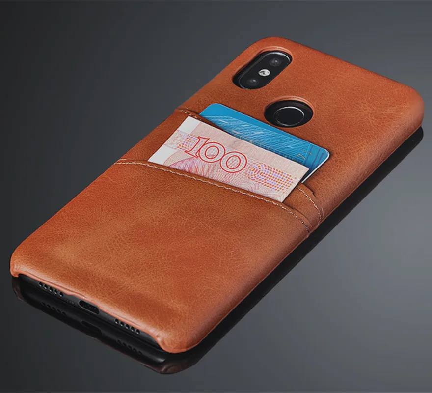 Кожаный чехол для Xiaomi Mi A2 A3 8 lite 9 SE Redmi Note 7 6 5 Pro 4X 6A pro S2 F1 кошелек с держателем
