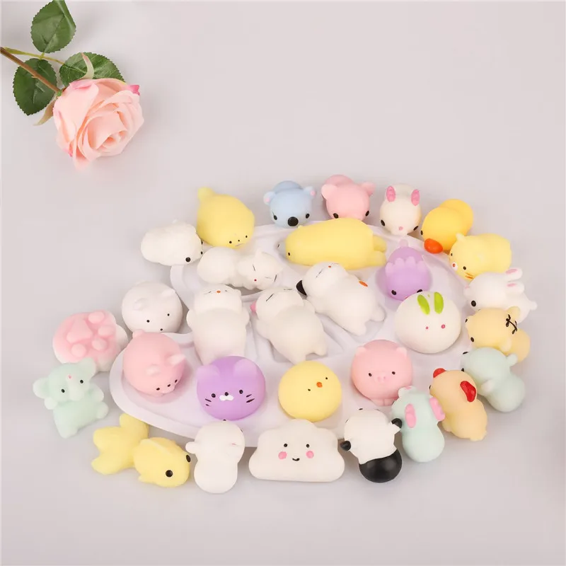 30pcs pack Mochi Squishies Squishy Toys Squeeze Random Animals Stress Toy Squishy Cat Squeeze Fun Kids 1 30pcs pack Mochi Squishies Squishy Toys Squeeze Random Animals Stress Toy Squishy Cat Squeeze Fun Kids 5