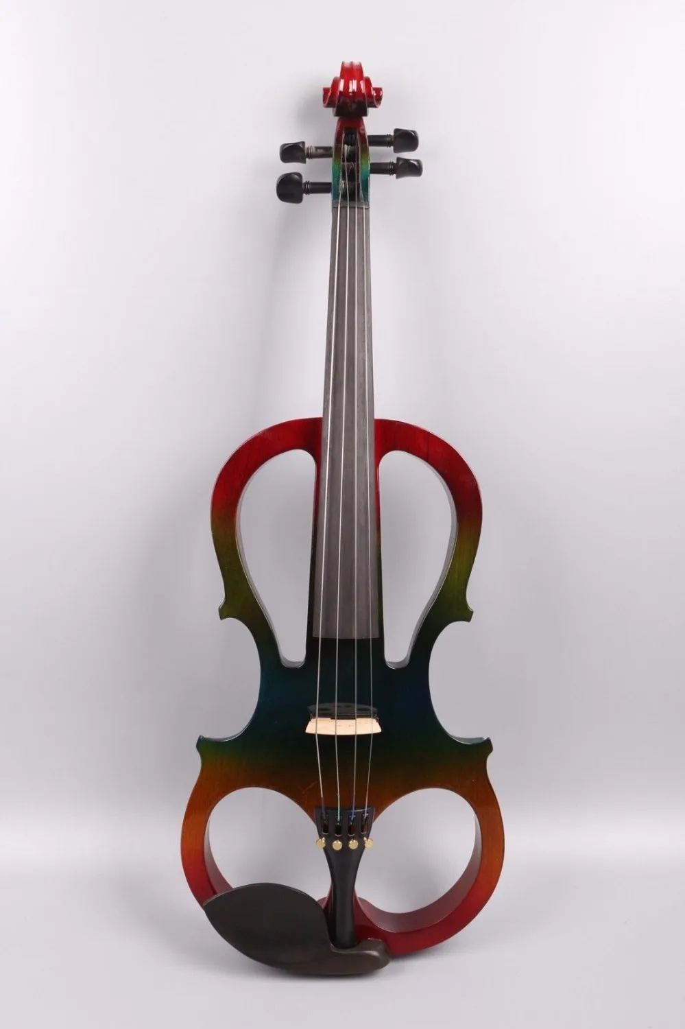 Electric Viola 4string 16'' inch Solid wood silence PU nice Sound 7gift