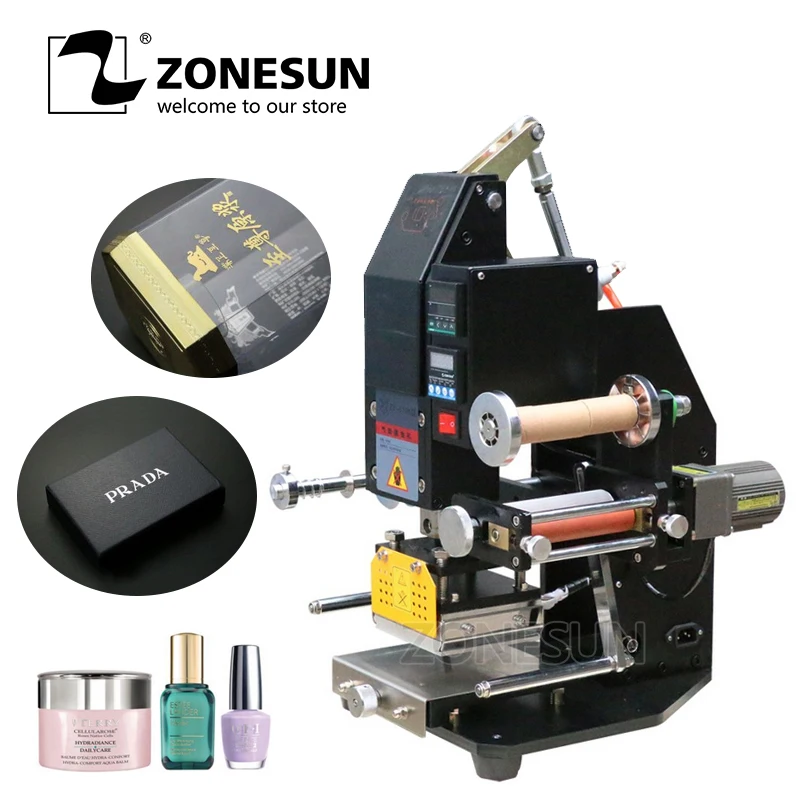 ZONESUN ZY 819K2 Pneumatic hot stamping machine press printing embosser