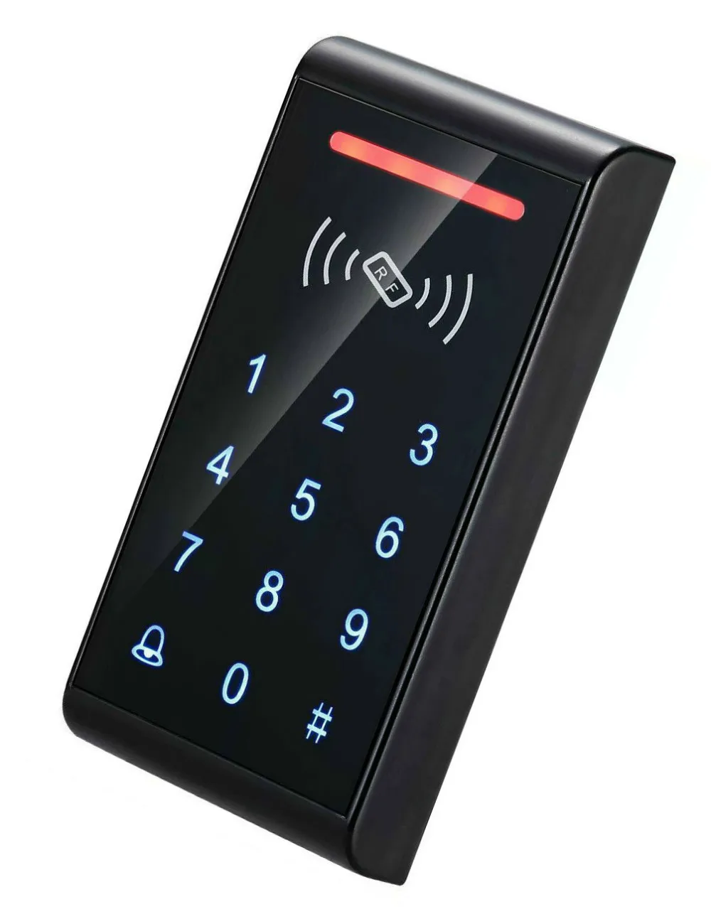 Free Shipping Touch Screen RFID access control with EM/ID card and