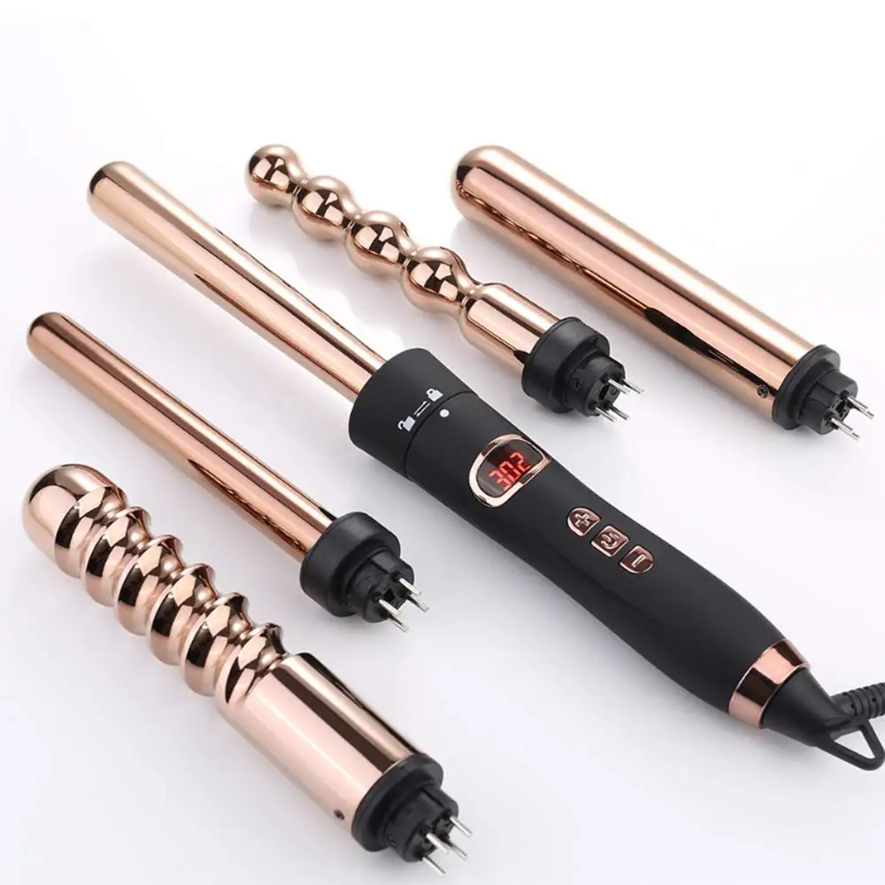ferro cerâmica modelador cabelo varinha curling iron