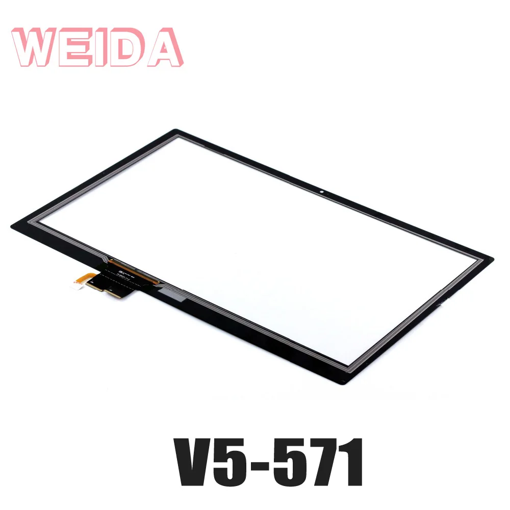 Экран WEIDA 15," для acer Aspire V5-571P серии V5 571, сенсорный экран, дигитайзер, стеклянная рамка, ЖК-сборка