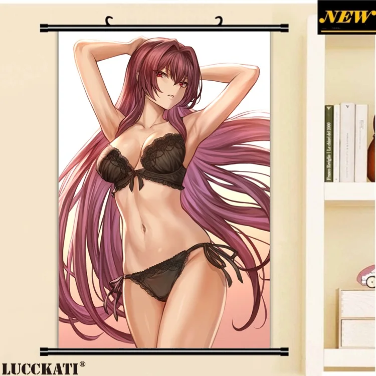 22yande.re 501679 bra cleavage fate_grand_order mashu_(003) pantsu scathach_(fate_grand_order) string_panties_