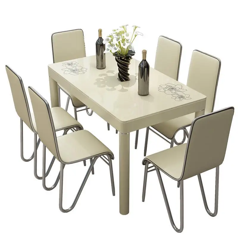 Masasi مجموعة Eet Tafel Tavolo Escrivaninha Comedores Mueble Marmol Meja Makan خشبية تابلو مكتب ميسا Comedor مكتب طاولة طعام