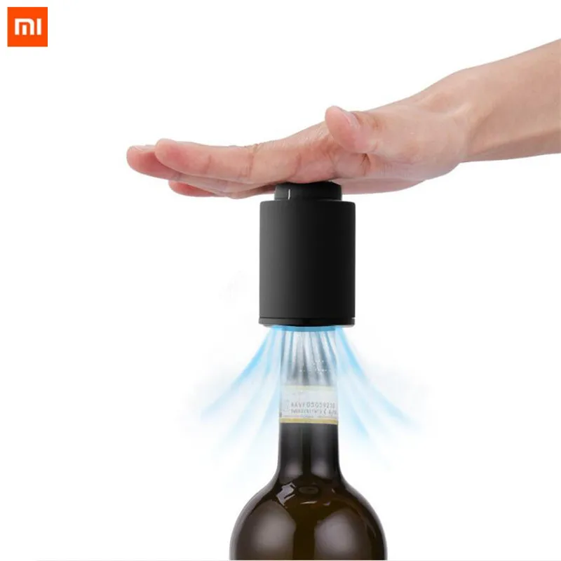 XIAOMI Mijia пластиковая вакуумная пробка для бутылки вина герметичная вакуумная пробка для хранения вина с памятью электрическая пробка пробки для вина