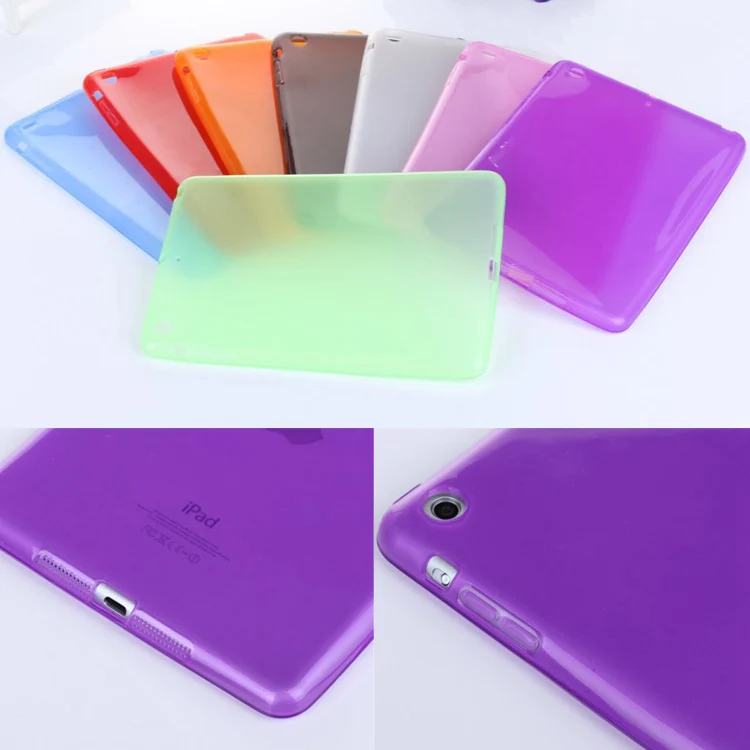 

Soft Clear Transparent Back Case Cover Silicone For Apple iPad Air (iPad 5) 9.7 inch Protective Skin Tablet Accessories Y2C42D