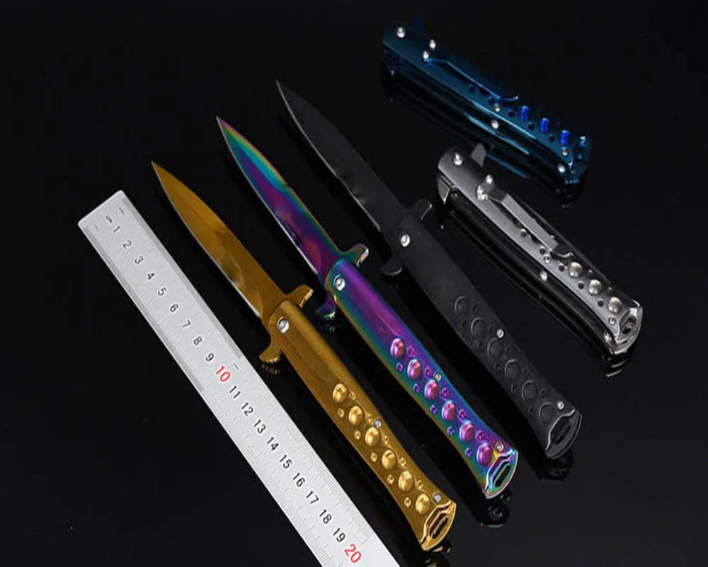 

AZRAEL OD173 Outdoor Camping Folding Stainless Steel Keychain Knife Hunting Survival Rescue fixed blade camping knife