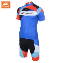 VEOBIKE 2017 Top Quality Unisex Cycling Jerseys Set Outdoor Sports Bike Clothing Skin Suit Bodysuits Ropa Ciclismo Shirts Wear