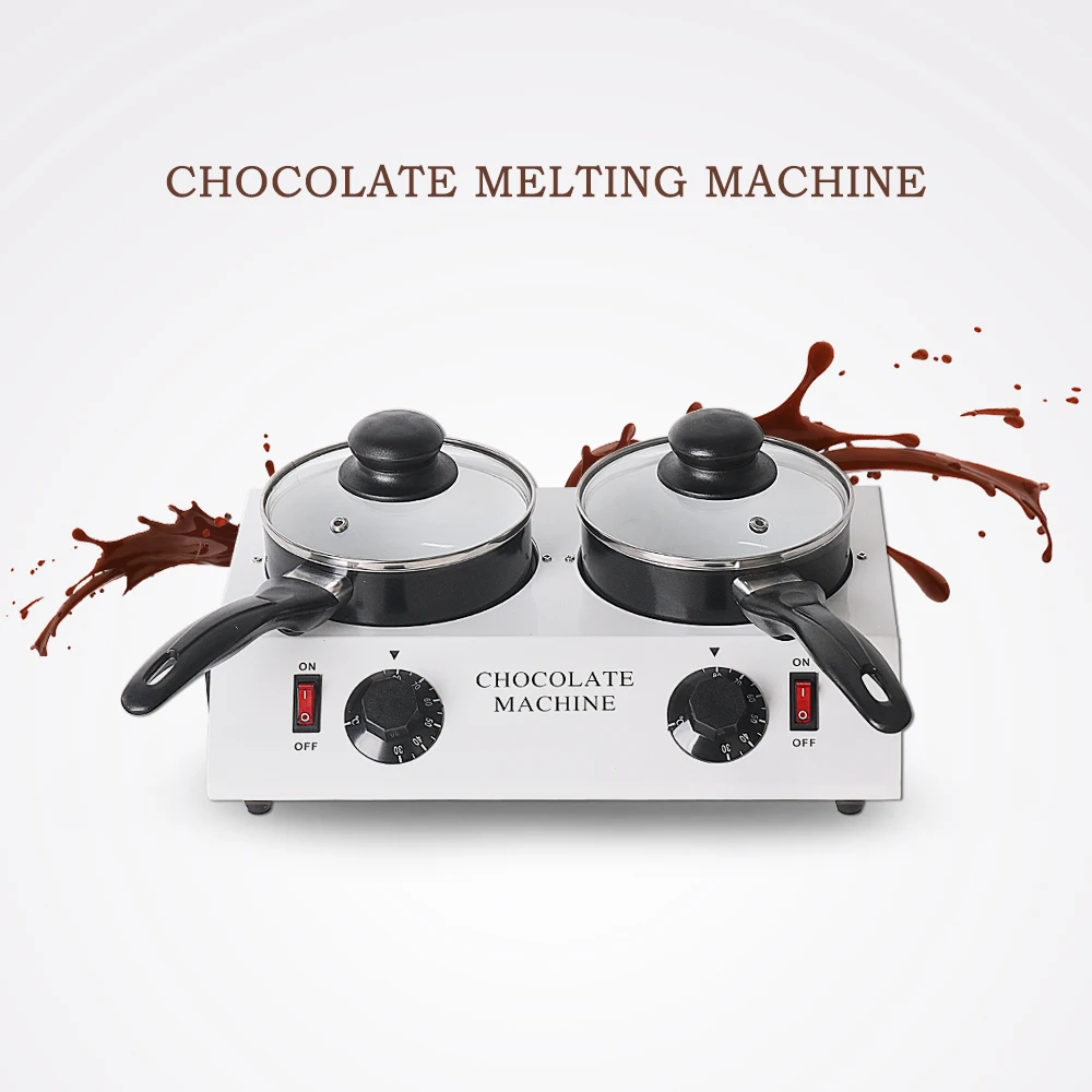 

ITOP Chocolate Melting Machine Chocolate Cheese Soap Melting Pots Electric Commercial Double Chocolate Melter Cylinder