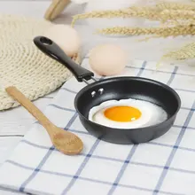 12 см мини сковорода для яиц с антипригарным покрытием омлет для завтрака с плоским дном Сковорода для блинов кухонная портативная маленькая сковорода для приготовления яиц