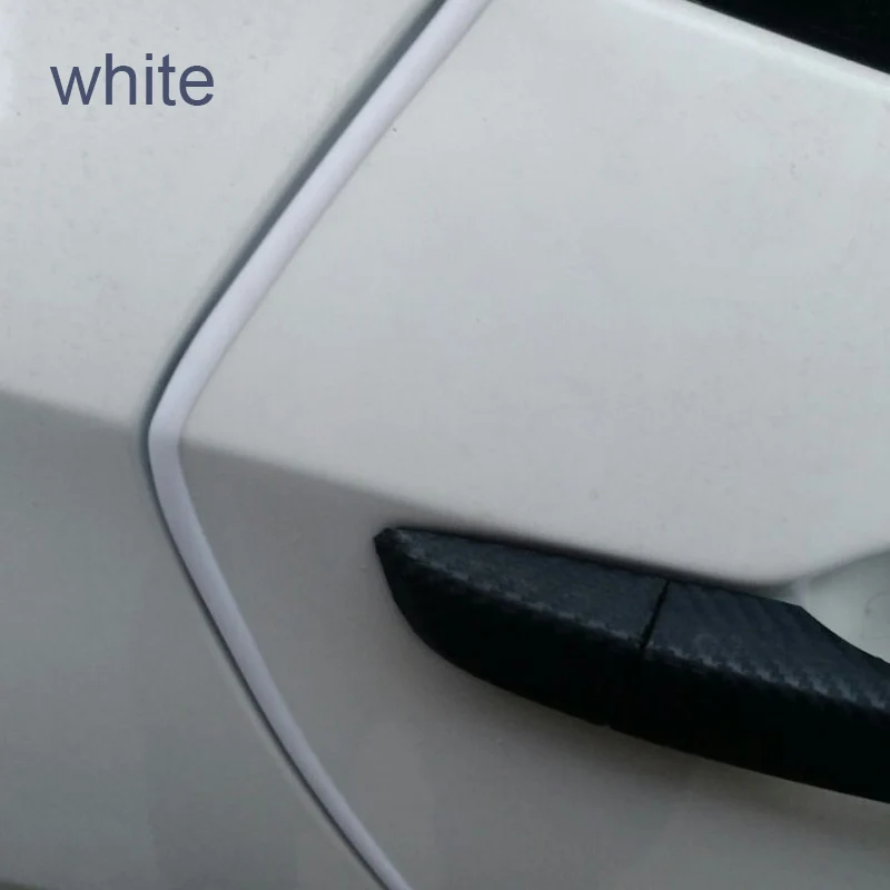 Уплотнительная прокладка для автомобильных дверей 5 метров B Тип уплотнительная прокладка для дверей Авто Резиновый кант отделка шумоизоляционные наклейки автомобильные аксессуары