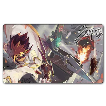 

(#76 YGO Playmat) 14x24 Inches YU-GI-OH 201405 Champion Mat Board Games YuGiOh Card Games MGT Table Pad with Free Gift Bag