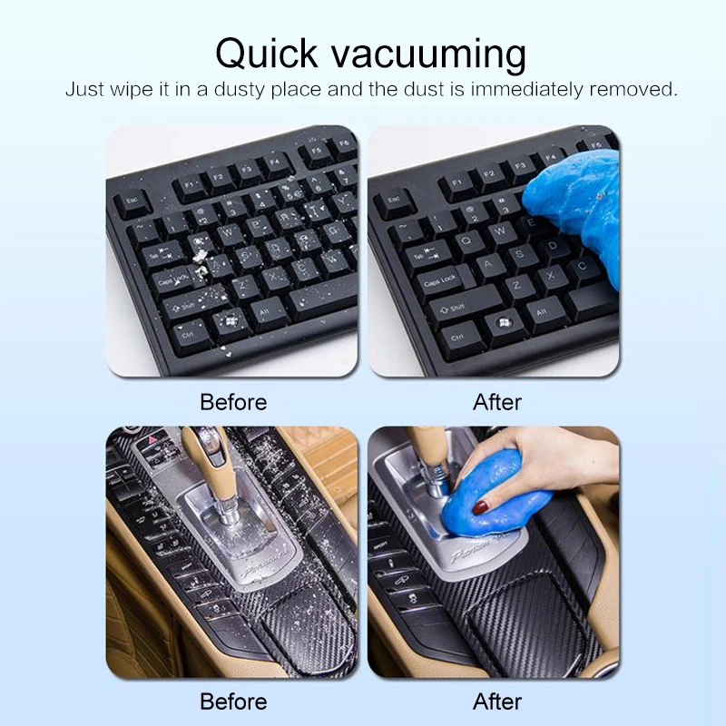 Super clean cleaning gel Scented magic universal cleaner Auto Groove Magic Glue remove dust for Phone Laptop Computer car