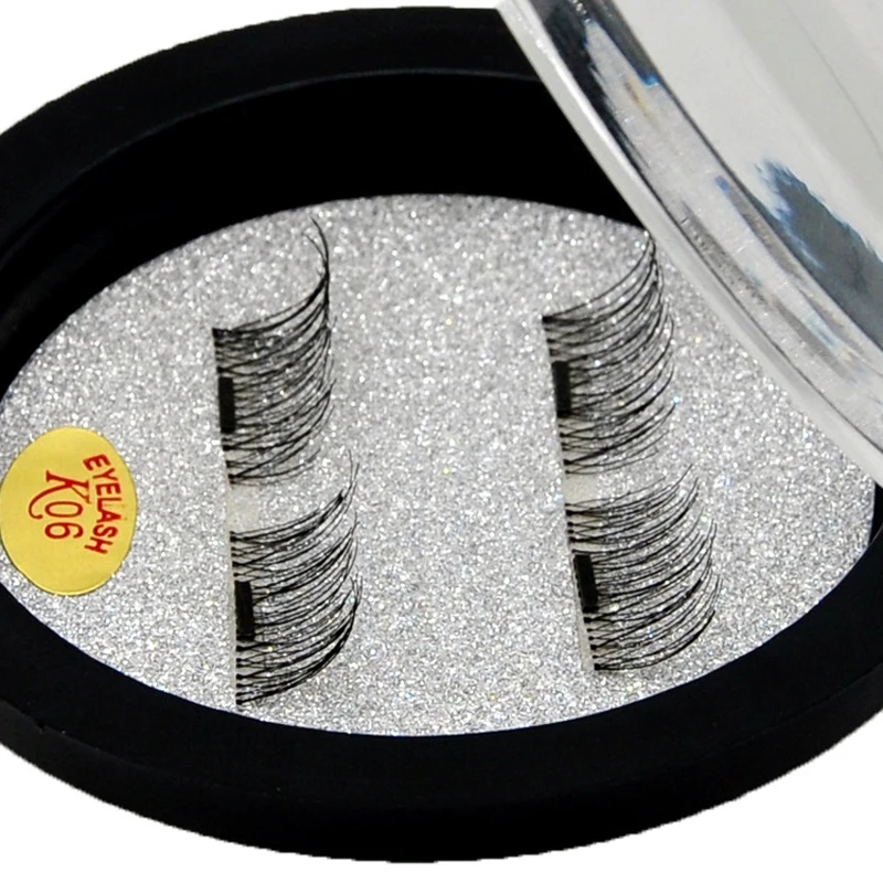 d22 Eye Lashes Magnetic Box 4pcs 3d Magnetic False Eyelashes Natural Eye Lashe Reusable Handwork False Lashes Japan Visofree 12 (18)