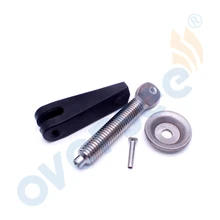 6E0-43118 зажим винт набор транца Pad пластина поворотный штырь для Yamaha подвесной мотор 6G1-43116 6E0-43118-00