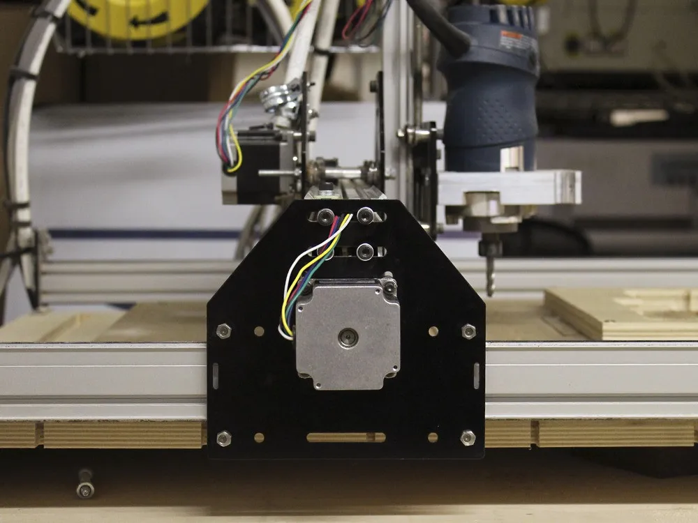 Motor Mount Plate in Use