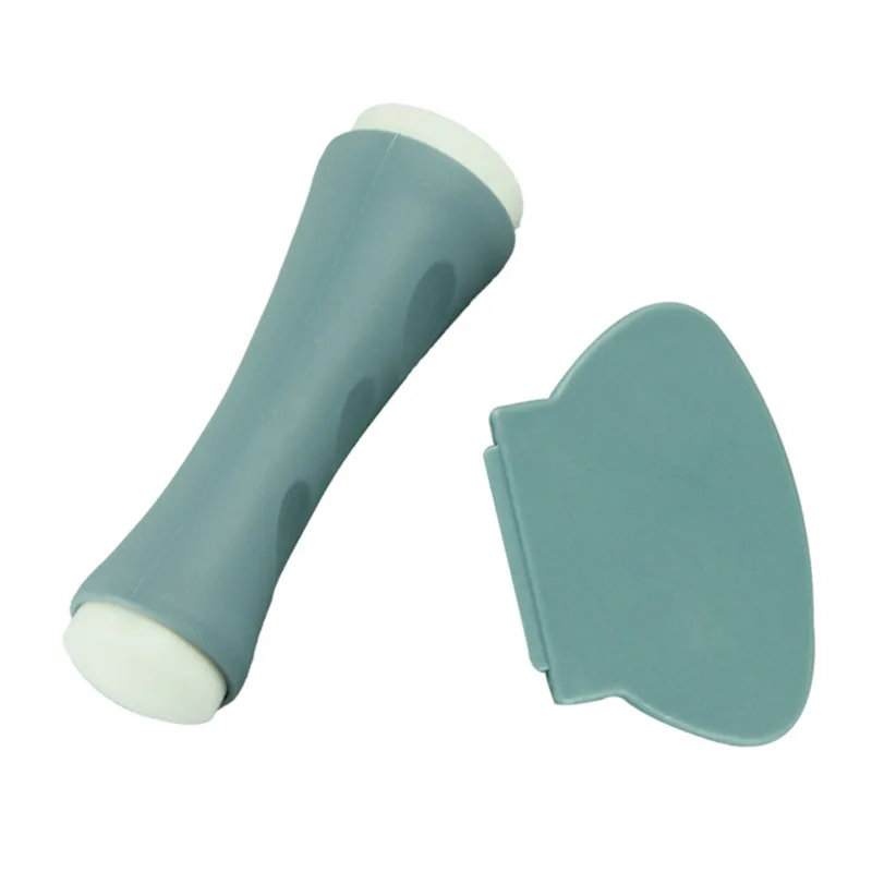

Professional rubber Dual Ended Silicone Nail Stamp Scraper Stamper Transfer Stamping Plate