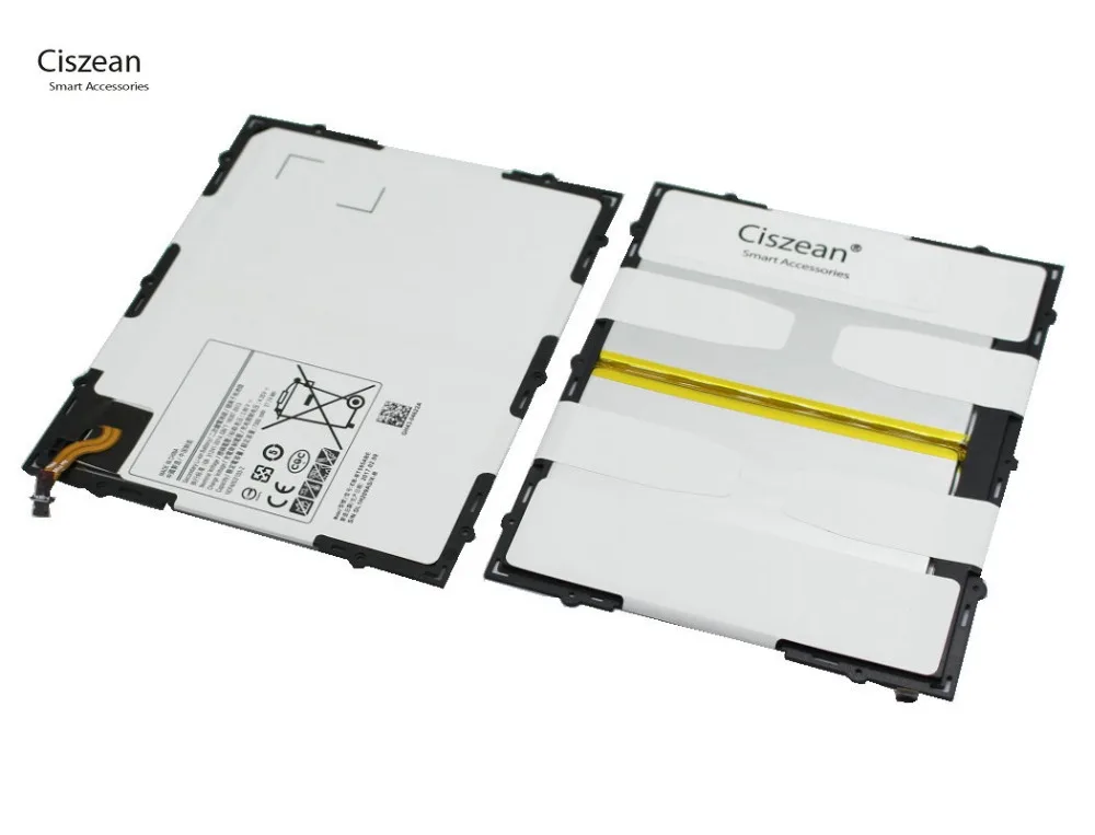 Ciszean 7300 мА/ч, EB-BT585ABE Замена Батарея для Samsung Galaxy планшет Tab A 10,1 T580 SM-T585C T585 T580N+ Инструменты