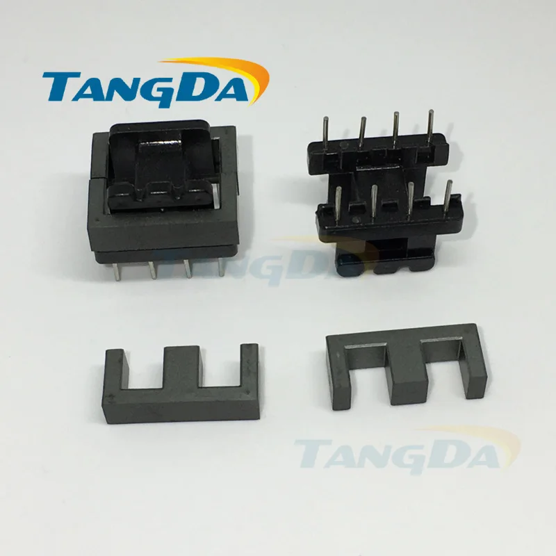 

Tangda 8pin EE19 core EE Bobbin magnetic core + skeleton soft magnetism ferrites magnetic core 4+4pin SMPS RF Transformers AG