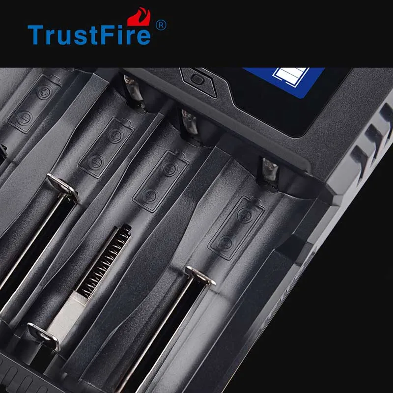 Интеллектуальное устройство для быстрой зарядки QC 3 0 Trustfire зарядное STN с ЖК