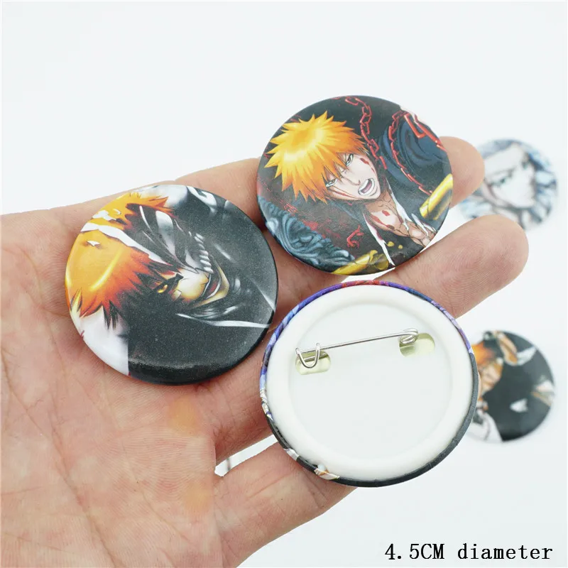 10 шт./компл. Japan аниме отбеливатель Kurosaki ichigo заколки значки брошь на грудь