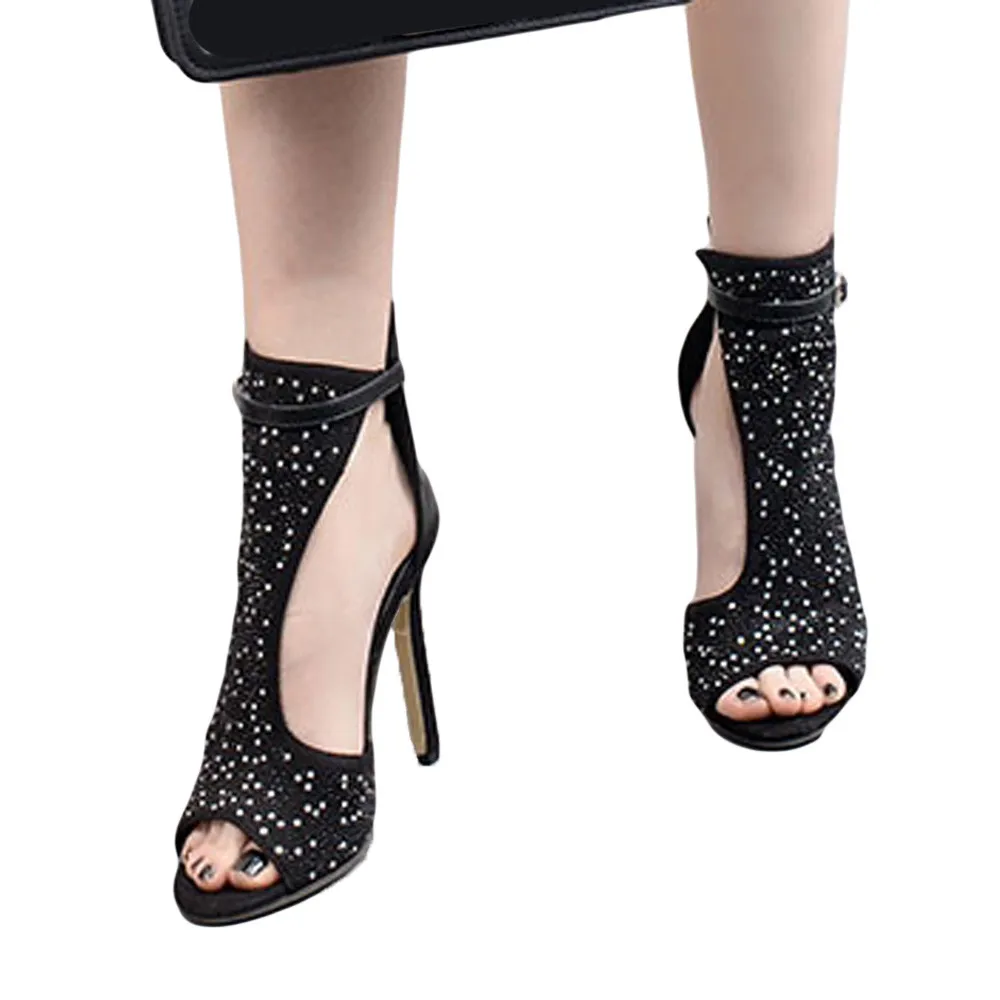New Peep Toe Plastic Short Boots Sexy Women's Diamonds High Heeled Sandals gladiator sandals women high heels sandals high heels New Peep Toe Plastic Short Boots Sexy Women's Diamonds High Heeled Sandals gladiator sandals women high heels sandals high heels