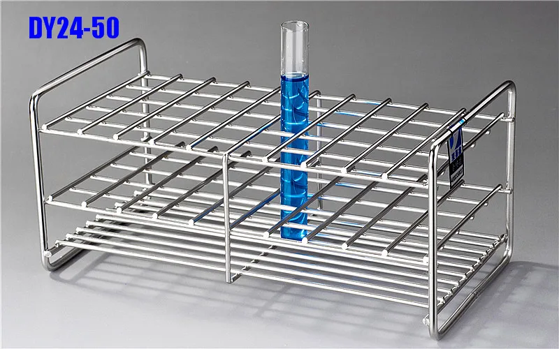 Wire Test Tube Rack 151*298*105mm Stainless Steel 50x26mm Singlein