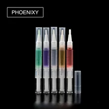 15 шт. Масло для кутикулы смешанный вкус инструменты для дизайна ногтей омолаживающее Масло для кутикулы Лечение ногтей смягчающая кисточка для дизайна ногтей набор для маникюра педикюра