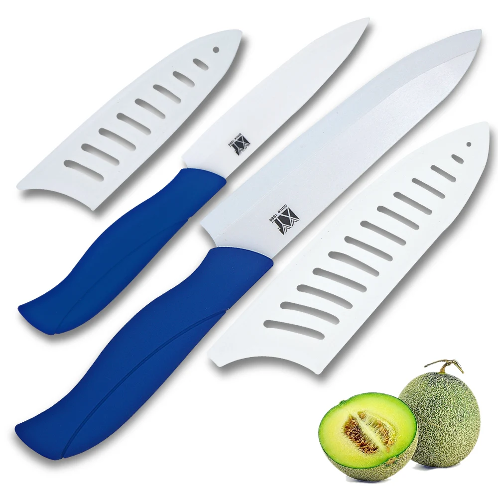 XYj Brand Kitchen knives 4 inch utility knife 6 inch chef knife ceramic