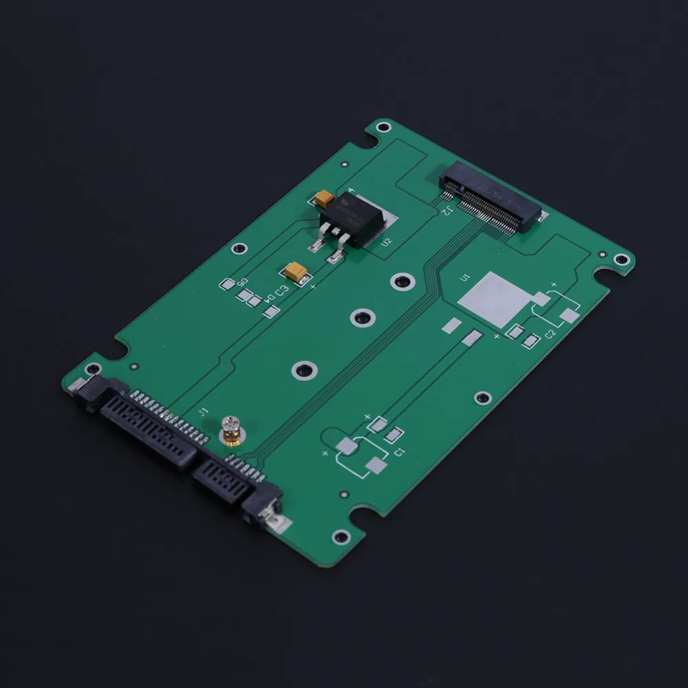 Desktop Тетрадь PC M.2 NGFF SATA SSD SATA конвертер SSD адаптер карты расширения для 2230/2242/2260/2280mm M2 твердотельный диск