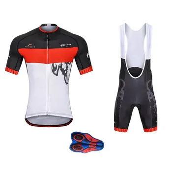 

2018 Summer Short Sleeve Cycling Jersey Set Men 9D Gel Breathable MTB Bike Bicicleta Fietskleding Wielrennen Zomer Heren Set
