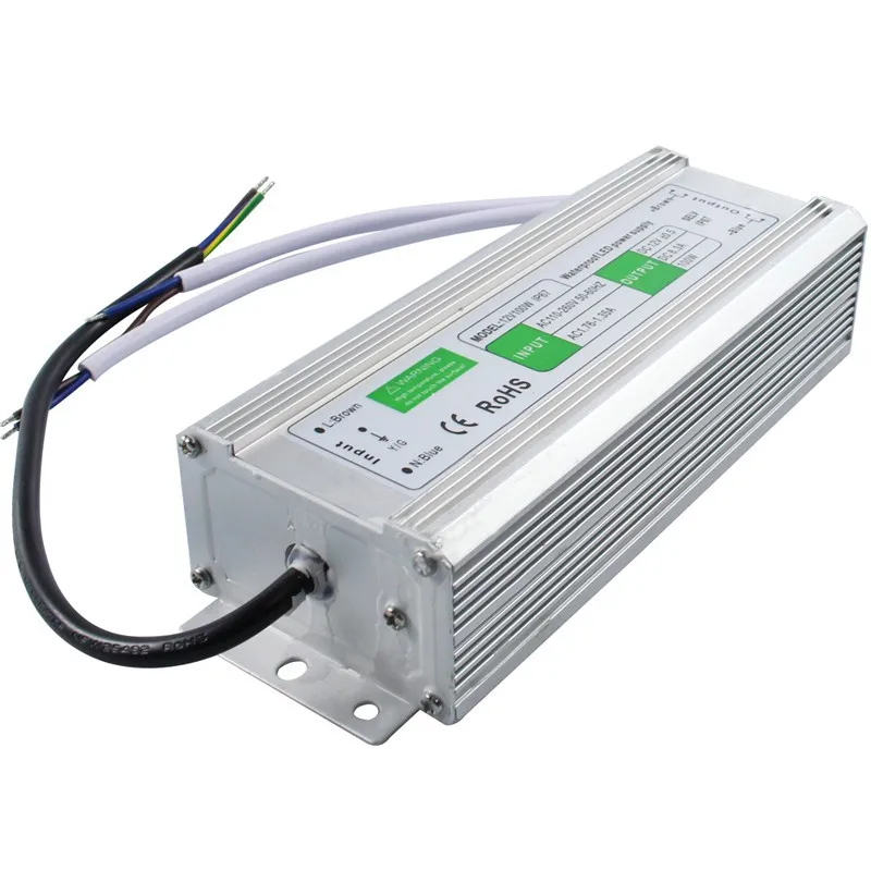 Бесплатная доставка высокое качество источник питания IP67 DC24V 30W 60W 100W 150W 200W 250W для