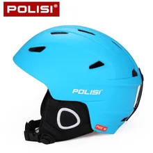 POLISI, мужской, женский, детский шлем для сноуборда, катания на коньках, лыжный шлем, Сверхлегкий, зимний, уличный, спортивный, лыжный, снежный, защитный шлем, снаряжение для мужчин