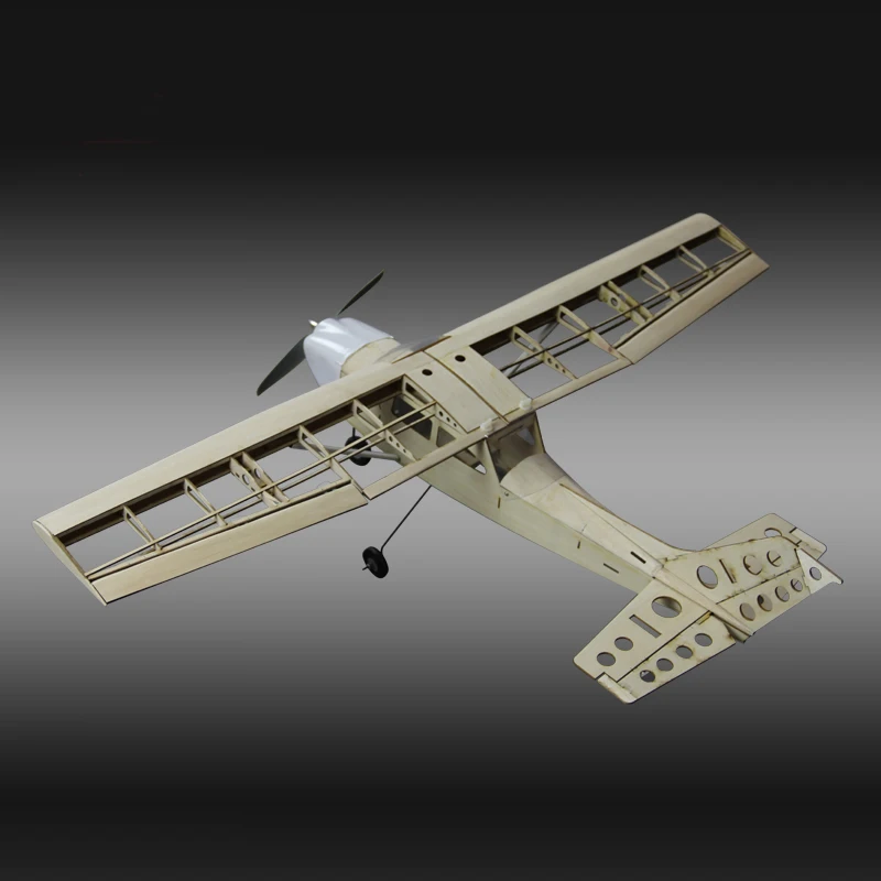 RC самолет лазерная резка самолетик из пробкового дерева набор новый Cessna 172 рамка