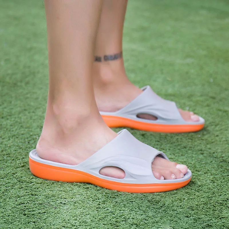 Unisex New Fashion Men Summer Slippers Flip Flops Outdoor Slides Beach Sandals Fashion Slippers Flat Casual Slippers Sandals (19)