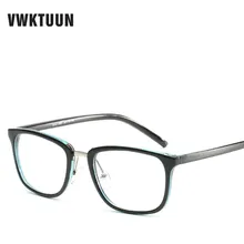 VWKTUUN Oculos прямоугольные очки оправа для женщин и мужчин очки Оптические очки оправа винтажные оправы для очков женские поддельные очки