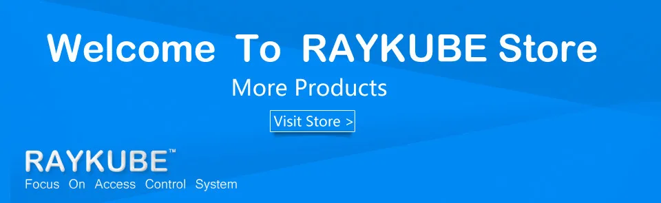 RAYKUBE T5577 зашифрованные карты синие ключи только для нашего замка R-FZ3/R-FX1/R-FP1