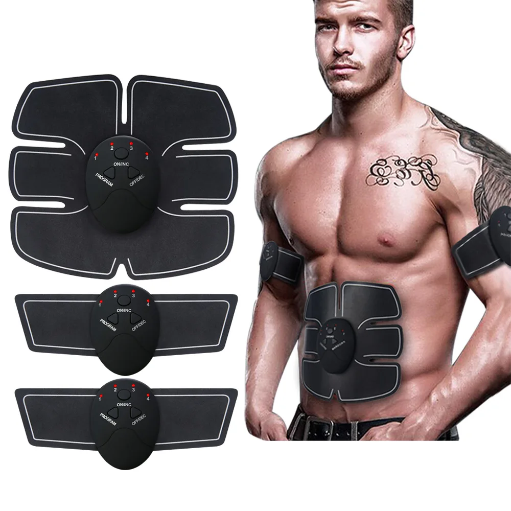 Abdominal machine electric muscle stimulator ABS ems Trainer fitness