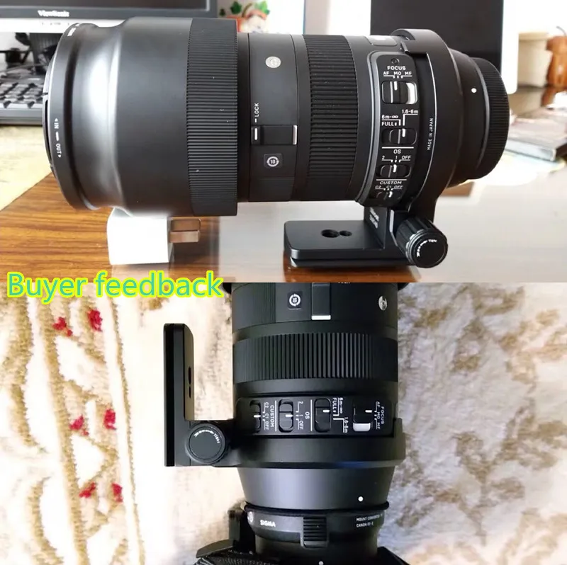Объектив воротник поддержка штатив крепление кольцо для Sigma 100-400 мм f5-6.3 DG OS HSM современное дно ARCA Fit Quick Release Plate