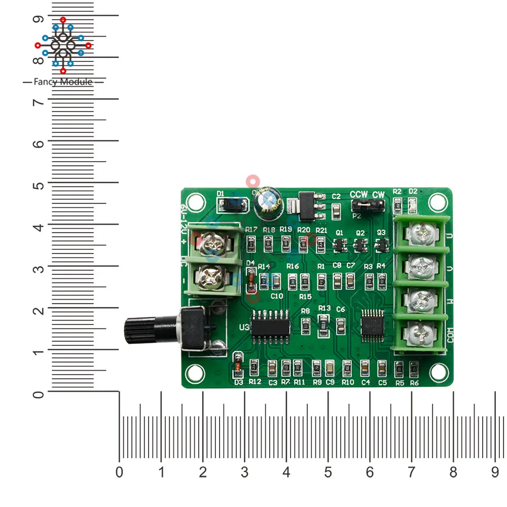 5 V-12 V DC бесщеточный драйвер платы контроллер для двигателя жесткого диска 3/4 провод