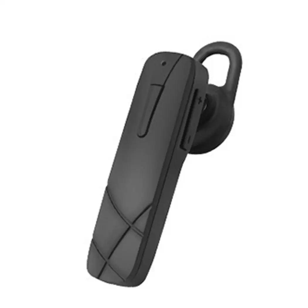 black Беспроводная Bluetooth гарнитура стерео наушники-вкладыши Hands-free ультра-легкий комфорт на весь день. Для вождения автомобиля - Цвет: black