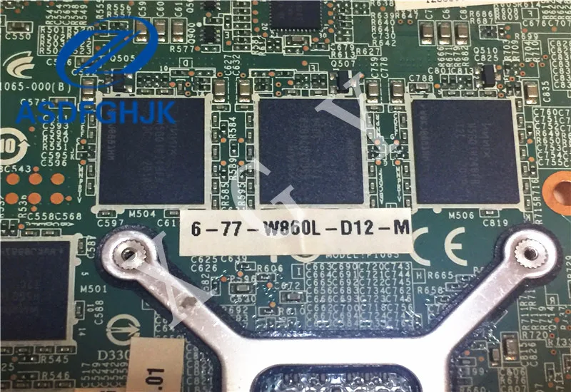 Оптовая продажа 6 77 W860L D12 M для Terrans Force CLEVO GTX560 графическая карта памяти DDR5