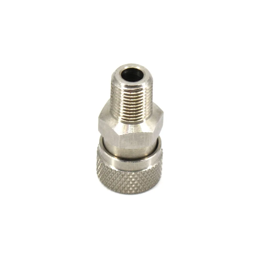 PCP Airforce Пейнтбол 1/8NPT 1/8 BSPP Мужской быстроразъемный 8 мм из нержавеющей стали для