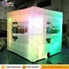 FREE Print LOGO Inflatable Photo Booth Tent for Wedding Photography Club Used 1