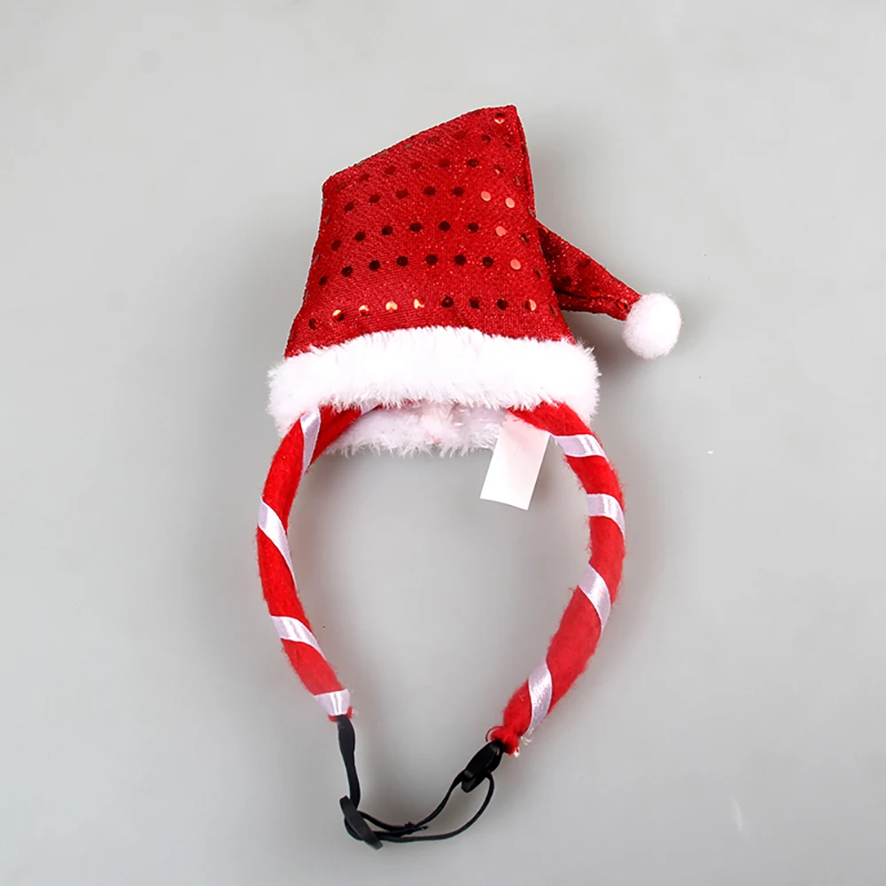 Cat Рождественский олень шляпы для косплея Новогодний для домашних собак Hat