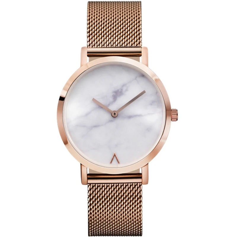 Business Casual Marble Watch Men Luxury GENEVA Steel Strap Quartz Wrist Simple Fashion Clock Lowest price dropshipping | Наручные часы