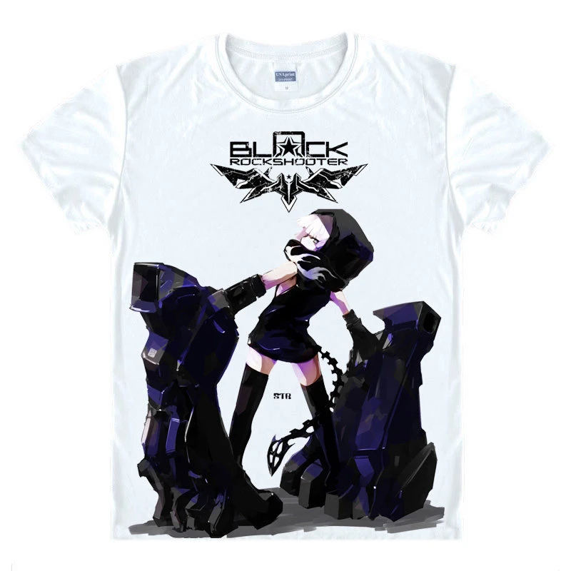 Download Black Rock Shooter T Shirt Strength Shirt Breathable T Shirts Anime Awesome Gifts Mens Designer T Shirts Anime Cartoon T Shirt A T Shirt Template T Shirt Outlinet Shirt Picture Aliexpress